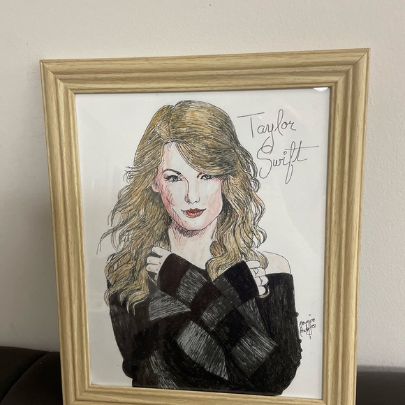 Taylor Swift Print by  Artist Bernice Batoff - Picture 2 of 6